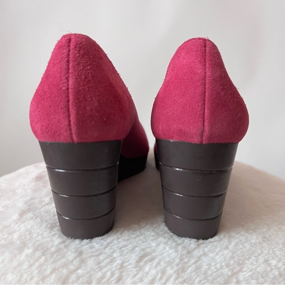 Salvatore Ferragamo wedge pumps size 5.5 - Picture 4 of 12